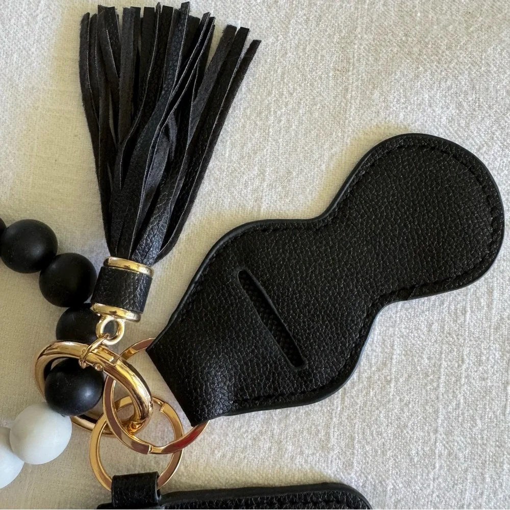 Boutique, wristlet keychain wallet